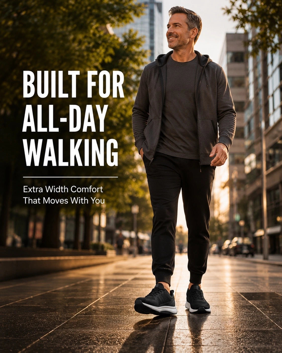 Extra Wide Casual Runners