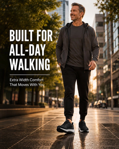 Extra Wide Casual Runners
