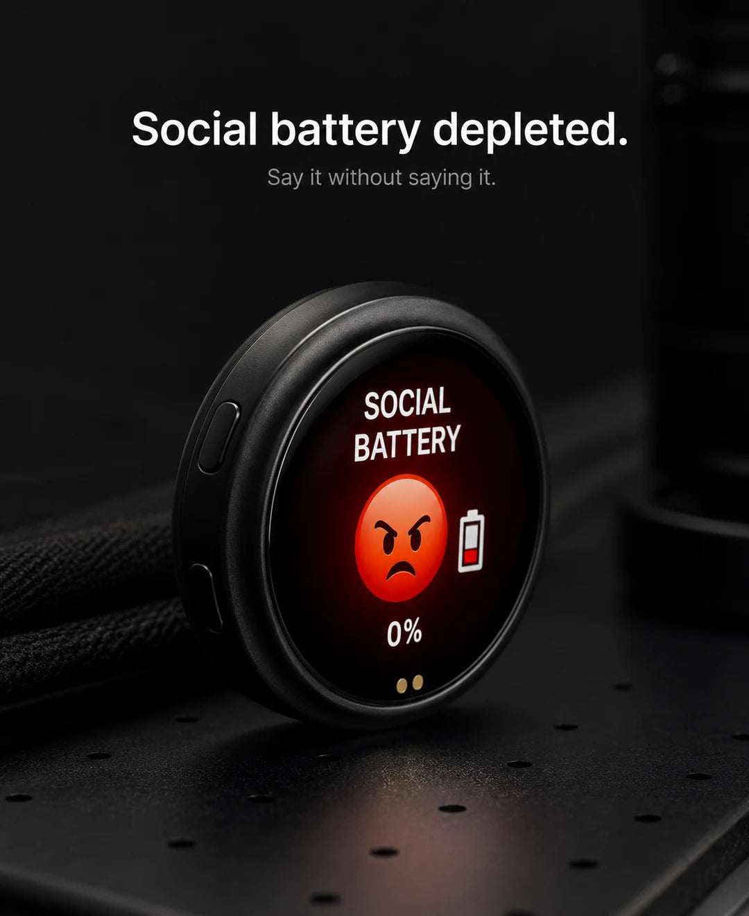 MoodSync Digital Display Badge