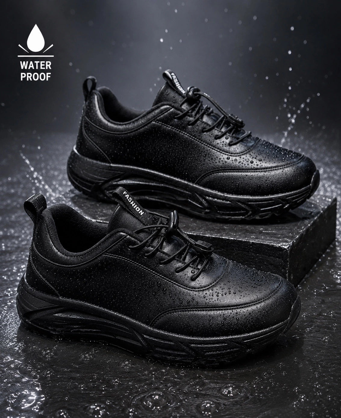 Extra Width Waterproof Comfort Shoes