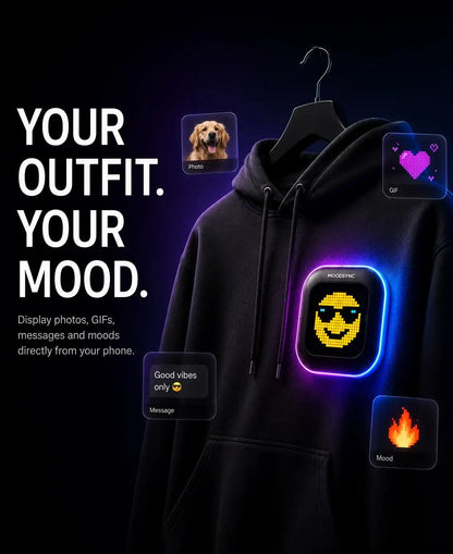 MoodSync Digital Display Badge