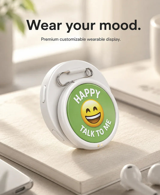 MoodSync Digital Display Badge