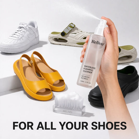 CARE KIT – INSTANT SHOE CLEANER (WATERLESS FOAM + BRUSH)
